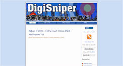 Desktop Screenshot of digisniper.com