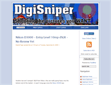 Tablet Screenshot of digisniper.com